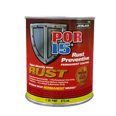 Rust Preventative Paint & Pitting 